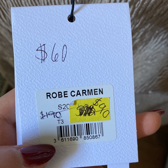 Suncoo metallic fitted dress. Brand new. - Picture 4 of 6